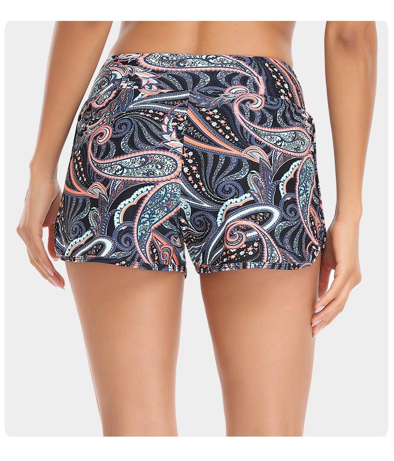 RELLECIGA High Elastic Sports Breathable Quick - Drying Comfort Classic Waist Girdling Belly Contraction Sheath Shorts - WILKYs