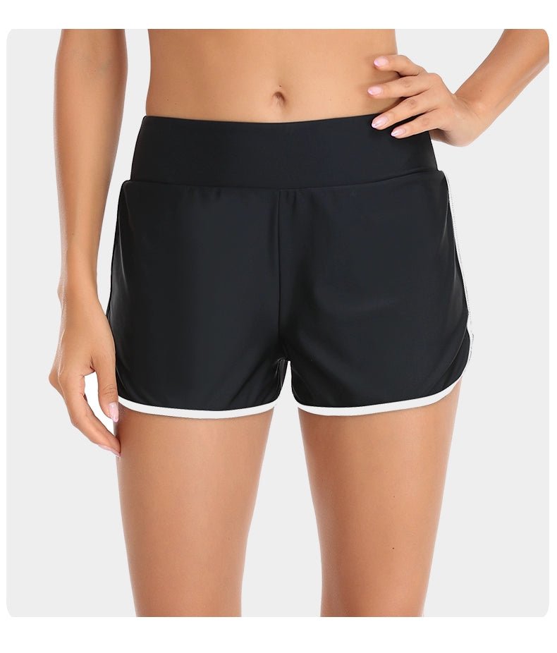 RELLECIGA High Elastic Sports Breathable Quick - Drying Comfort Classic Waist Girdling Belly Contraction Sheath Shorts - WILKYs