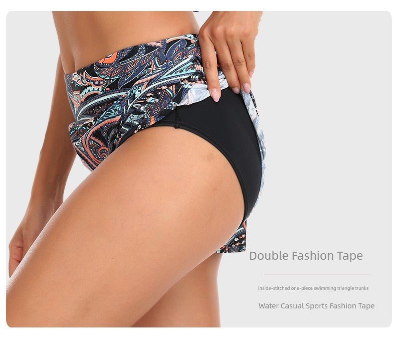 RELLECIGA High Elastic Sports Breathable Quick - Drying Comfort Classic Waist Girdling Belly Contraction Sheath Shorts - WILKYs