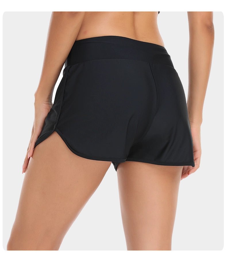 RELLECIGA High Elastic Sports Breathable Quick - Drying Comfort Classic Waist Girdling Belly Contraction Sheath Shorts - WILKYs