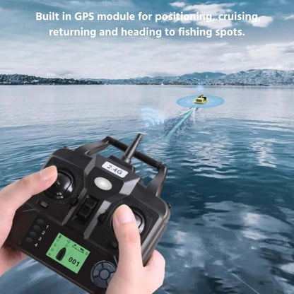 Remote Control Fishing Bait Boat Waterproof Sporting Goods with Night Lights – New - WILKYs