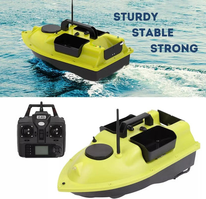Remote Control Fishing Bait Boat Waterproof Sporting Goods with Night Lights – New - WILKYs