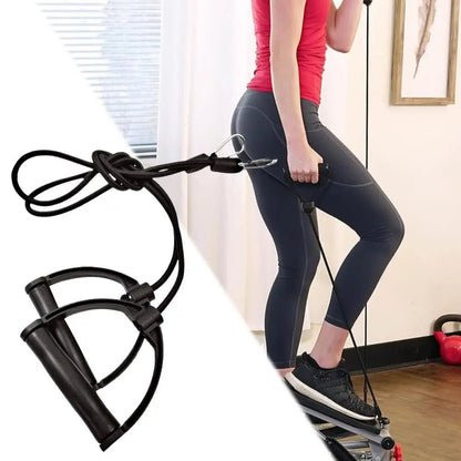 Resistance Bands Ergonomic Stepper Rope Pulling With Handles Multifunctional Household Exercise Supplies Fitness Equipment - WILKYs