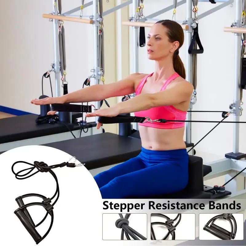 Resistance Bands Ergonomic Stepper Rope Pulling With Handles Multifunctional Household Exercise Supplies Fitness Equipment - WILKYs