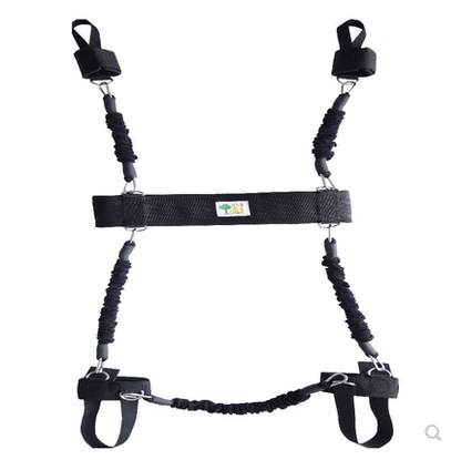 Resistance Elastic Boxing Gloves Crossfit Training Belt Leg Strength and Agility Training Strap - WILKYs