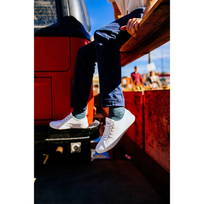 Retro Low Top All White Casual Summer Sneaker SB Canvas Shoes Unisex Size - WILKYs