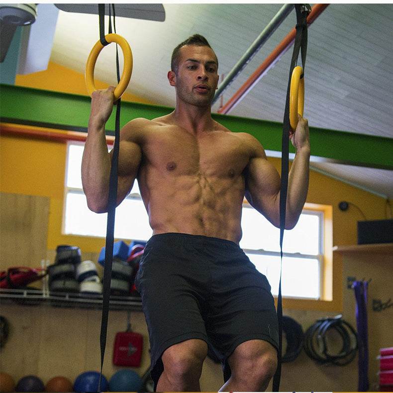 Rings Fitness Adult Gymnastics Training Pull - Ups Indoor Fitness Equipment - WILKYs