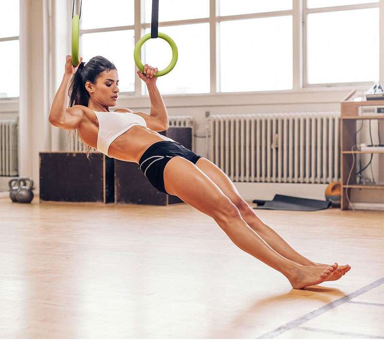 Rings Fitness Adult Gymnastics Training Pull - Ups Indoor Fitness Equipment - WILKYs