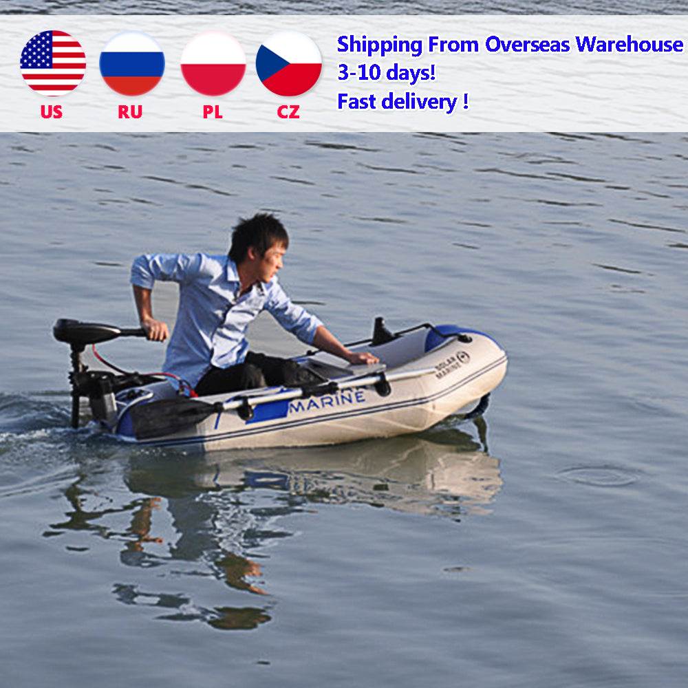 Rubber Boat Thickened Hard Bottom Motor Inflatable Boat Kayak Bare Boat - WILKYs