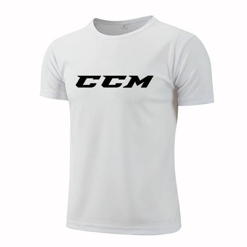 Running Shirts Soccer Shirts CCM Men's Jersey Sportswear Men's Running T-Shirts Quick Dry Compression Sport T-Shirts Fitness Gym - WILKYs