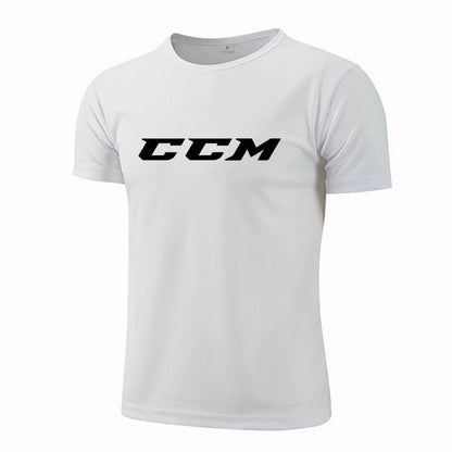 Running Shirts Soccer Shirts CCM Men's Jersey Sportswear Men's Running T-Shirts Quick Dry Compression Sport T-Shirts Fitness Gym - WILKYs