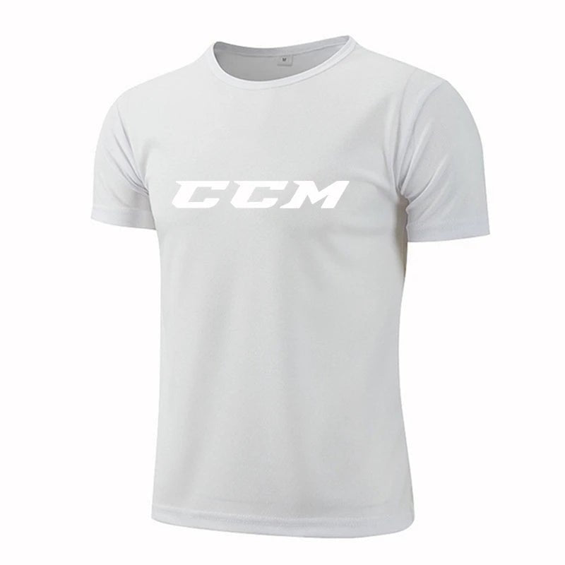 Running Shirts Soccer Shirts CCM Men's Jersey Sportswear Men's Running T-Shirts Quick Dry Compression Sport T-Shirts Fitness Gym - WILKYs