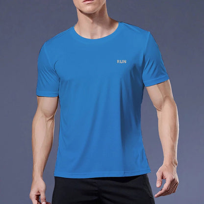 Running Shirts Soccer Shirts Men's Jersey Sportswear Men's Running T-Shirts Quick Dry Compression Sport T-Shirts Fitness Gym - WILKYs
