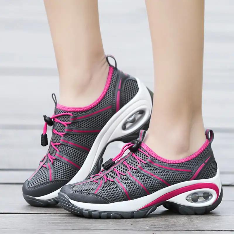 Running Shoes For Women Mesh Women Sport Shoes - WILKYs