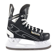 S180 Black Leather Ice Hockey Knife Blades Skates Shoes Patines With Real Ice Blade Adult Children Size 28 - 47 Beginners - WILKYs