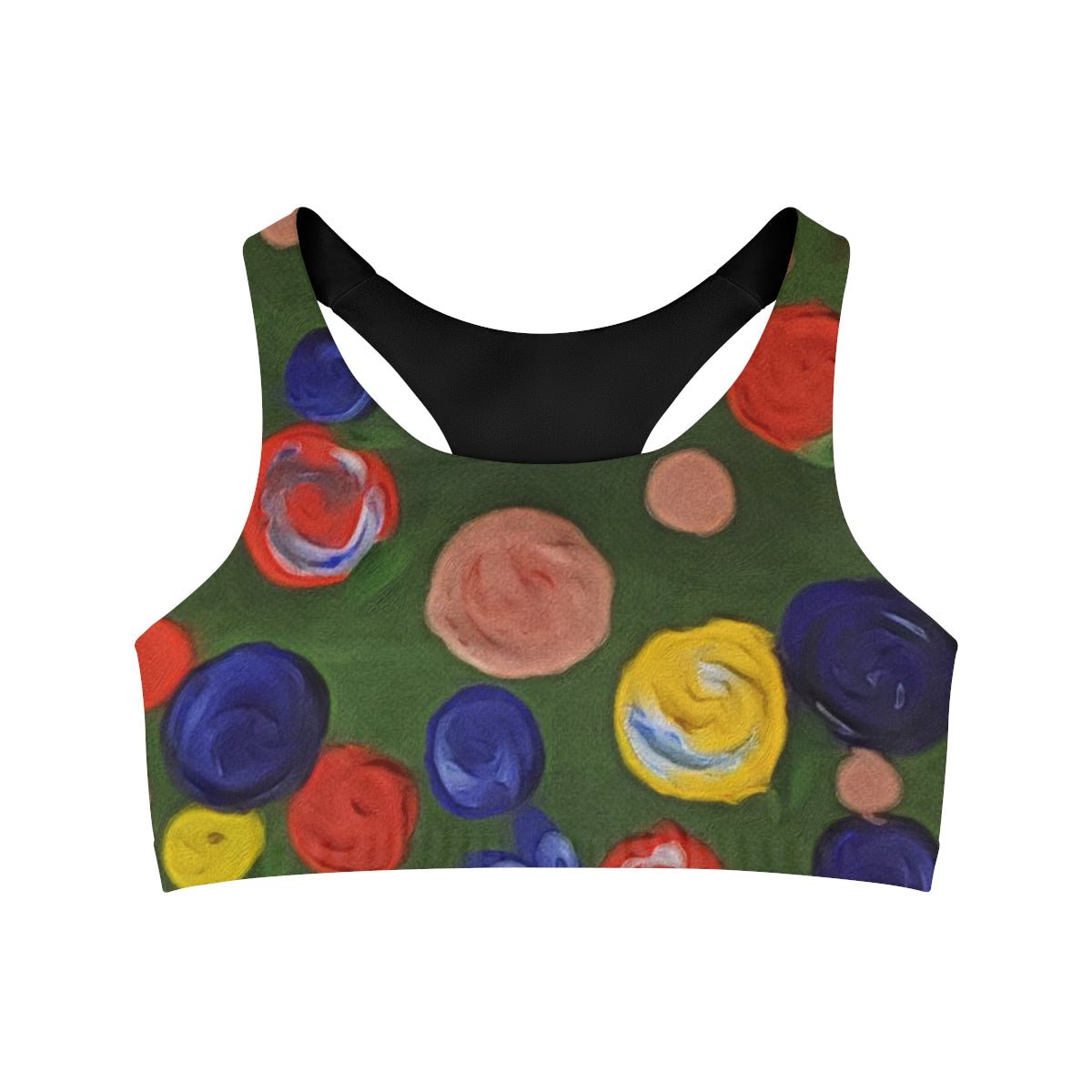 Seamless Sports Bra (AOP) - WILKYs