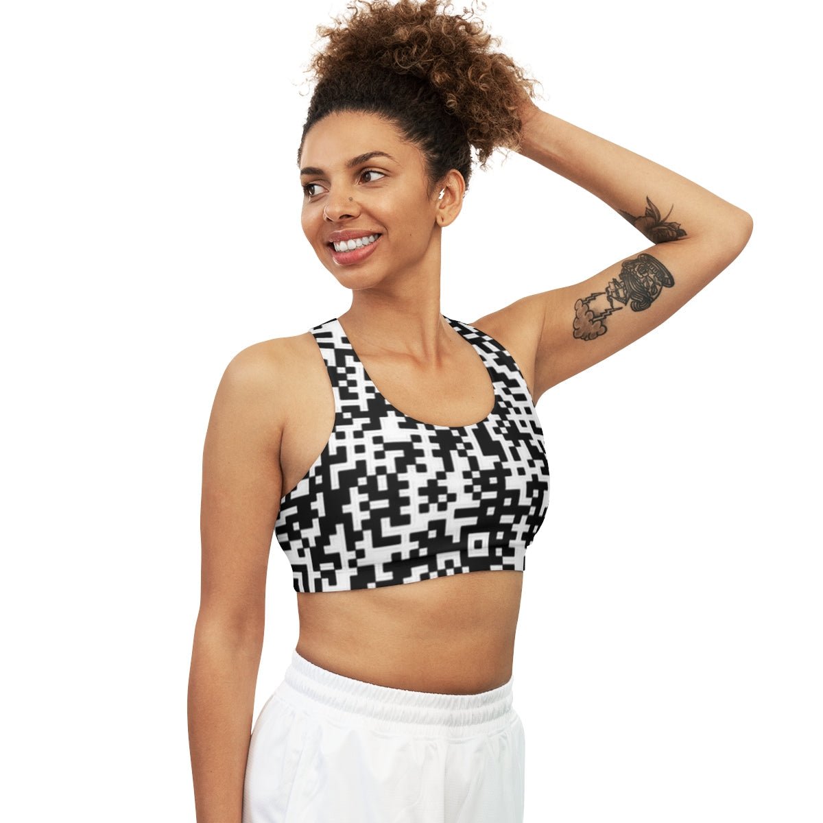 Seamless Sports Bra (AOP) - WILKYs