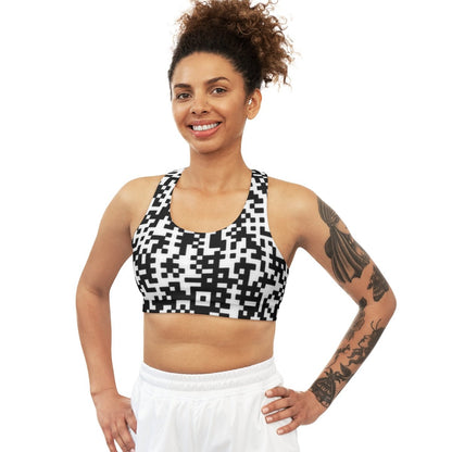 Seamless Sports Bra (AOP) - WILKYs