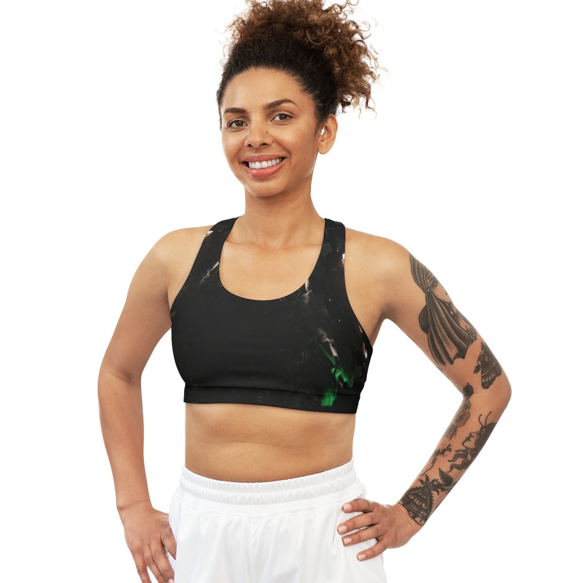 Seamless Sports Bra (AOP) - WILKYs