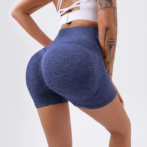 Seamless Sports Shorts Leggings - WILKYs