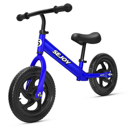 SEJOY Balance Bike for Kids Toddler Training Bicycle for Ages 3 - 6 Years Old Outside Bike Toy Scooter Saddle Height Adjustable - WILKYs
