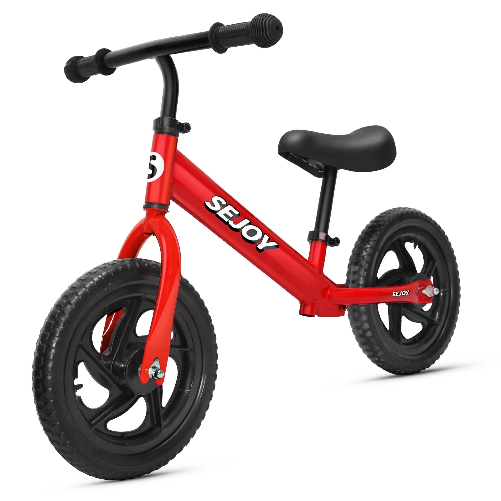 SEJOY Balance Bike for Kids Toddler Training Bicycle for Ages 3 - 6 Years Old Outside Bike Toy Scooter Saddle Height Adjustable - WILKYs