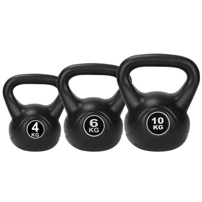 Set kettlebell, 4 - 6 - 10 kg - WILKYs