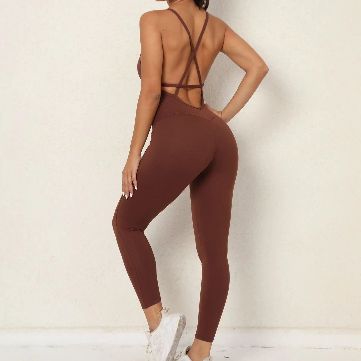 Sexy Lady Yoga Fitness Jumpsuit - WILKYs