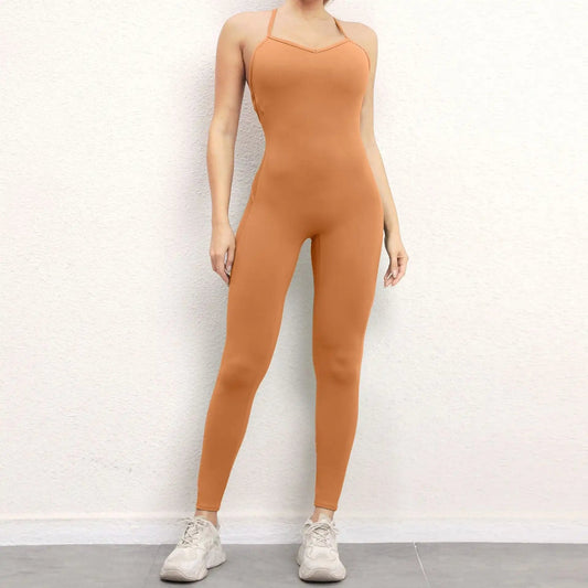 Sexy Lady Yoga Fitness Jumpsuit - WILKYs
