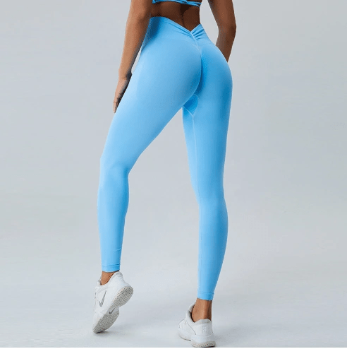 Sexy V Butt Push Up Fitness High Waist Pants - WILKYs