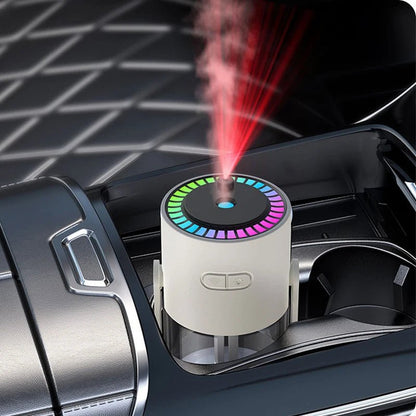 Shakes Head Desktop Portable Humidifier New Projection Starry Sky Top USB Heavy Fog Vehicle New Rotating Aromatherapy Machine - WILKYs