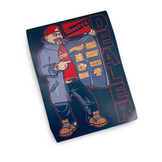 Shorty’s DEALER VINTAGE Sticker 6” - WILKYs