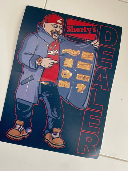 Shorty’s DEALER VINTAGE Sticker 6” - WILKYs