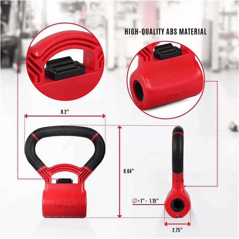 Simple Single Hole Portable Grip Dumbbell - WILKYs