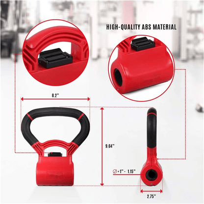 Simple Single Hole Portable Grip Dumbbell - WILKYs