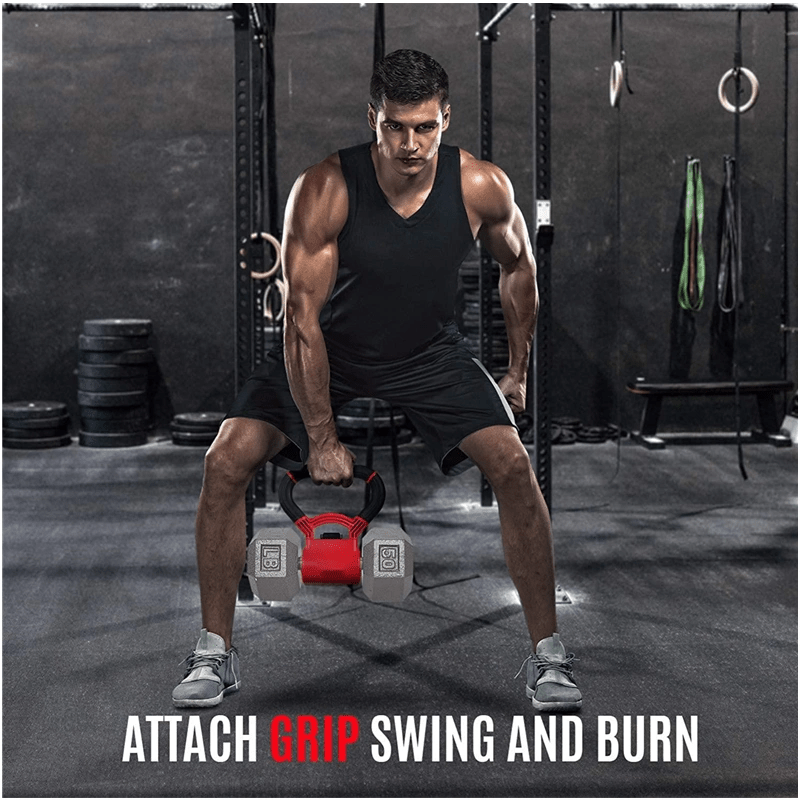 Simple Single Hole Portable Grip Dumbbell - WILKYs