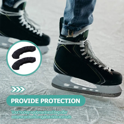 Skate Cover Guards Hockey Roller Skates Blades Skateboard Protector Ice Flannel Elastic Child - WILKYs