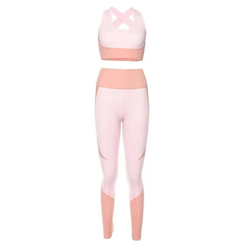 Slim Seamless Yoga Fitness Set - WILKYs