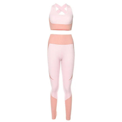 Slim Seamless Yoga Fitness Set - WILKYs