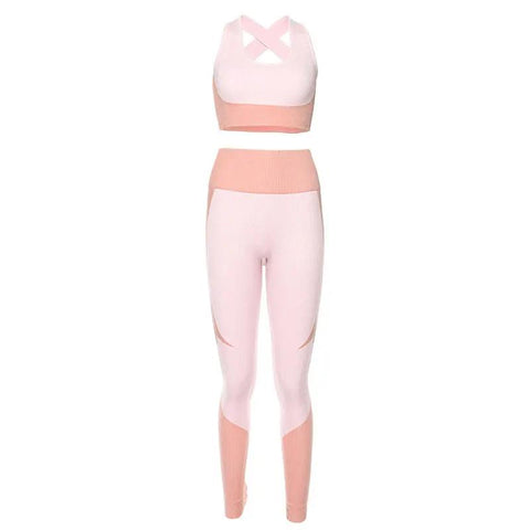 Slim Seamless Yoga Fitness Set - WILKYs