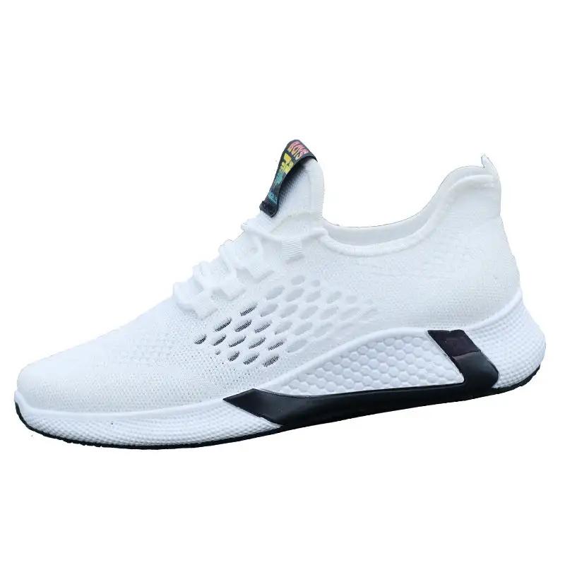 Sneakers New Sports Shoes Men's Breathable Casual Mesh Shoes Comfort Increase Lace - up Non - slip Low - top Running Shoes - WILKYs