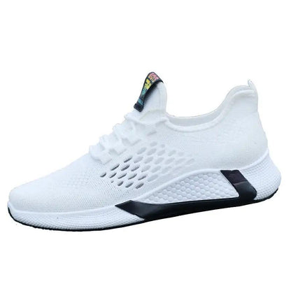 Sneakers New Sports Shoes Men's Breathable Casual Mesh Shoes Comfort Increase Lace - up Non - slip Low - top Running Shoes - WILKYs