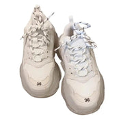 Sneakers Women's Fashion Crystal Muffin Platform Lace Up Casual Sneaker - WILKYs