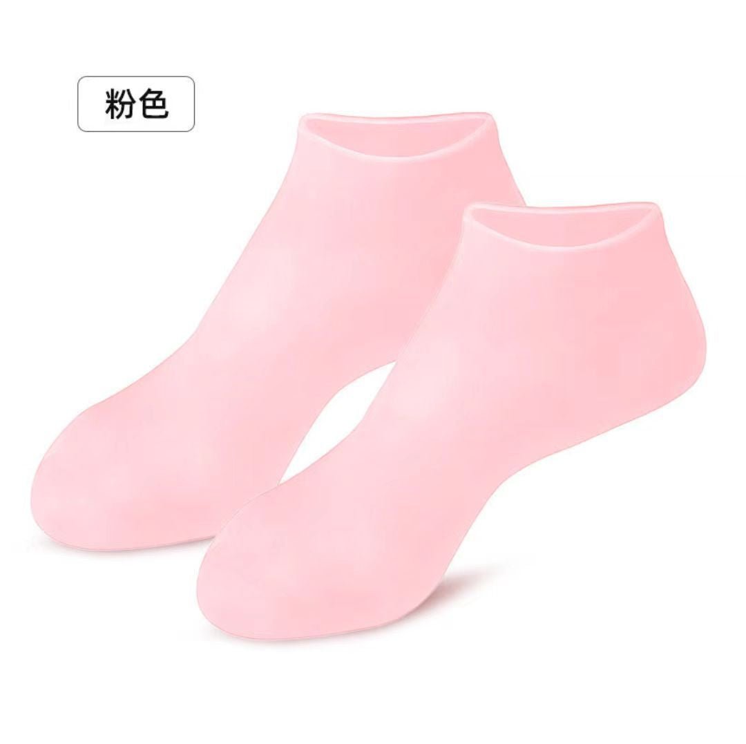 Soft Silicone Protective Moisturizing Gloves And Socks - WILKYS