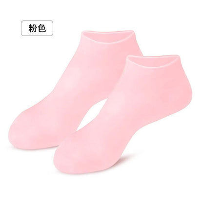 Soft Silicone Protective Moisturizing Gloves And Socks - WILKYS