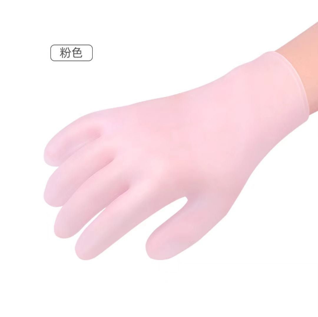 Soft Silicone Protective Moisturizing Gloves And Socks - WILKYS