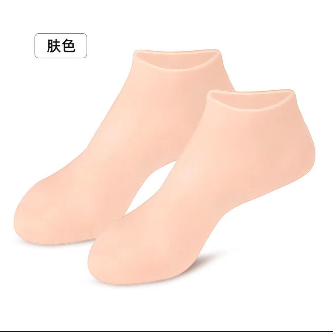 Soft Silicone Protective Moisturizing Gloves And Socks - WILKYS
