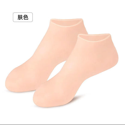 Soft Silicone Protective Moisturizing Gloves And Socks - WILKYS