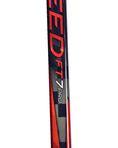 [Special Color][RED][FT7] New Ice Hockey Sticks Intermediate SPEED serries FT7 PRO With Grip Carbon Fiber - WILKYs