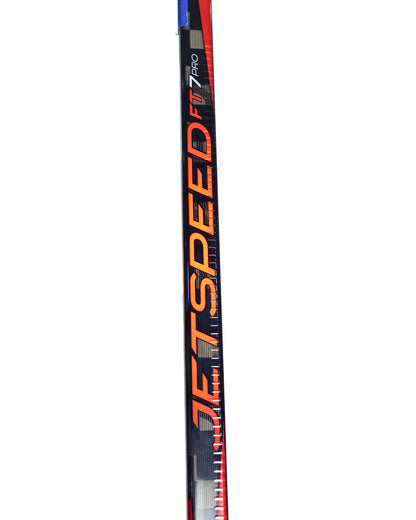 [Special Color][RED][FT7] New Ice Hockey Sticks Intermediate SPEED serries FT7 PRO With Grip Carbon Fiber - WILKYs